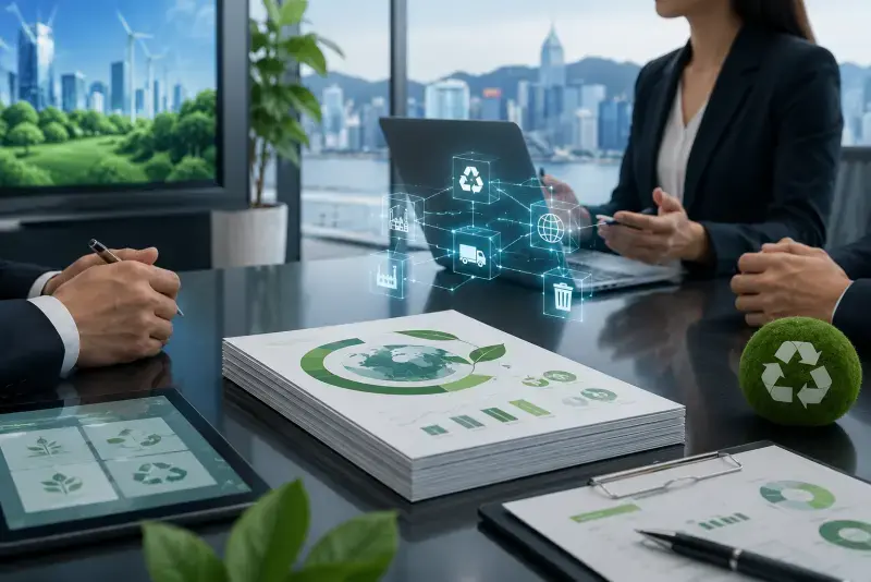 区块链废物追溯技术示意图