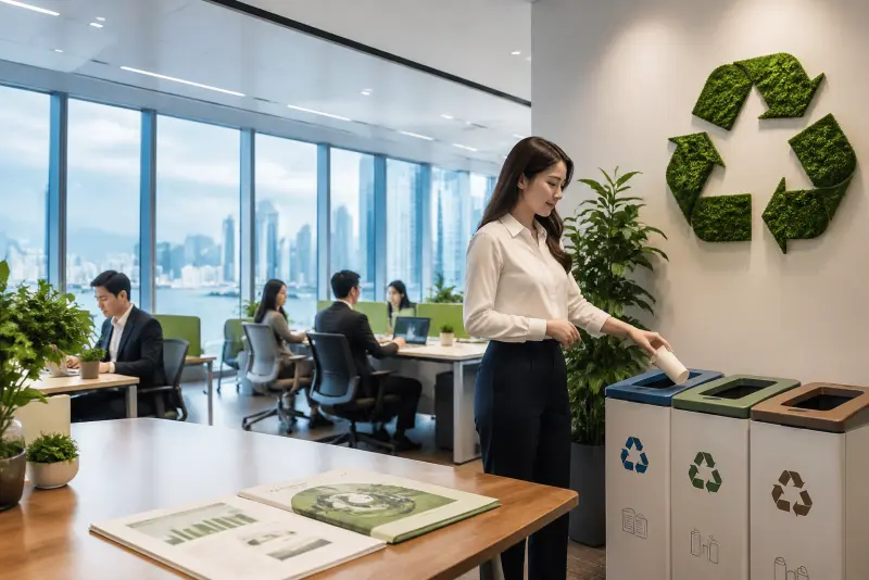 香港办公室废物处理实操指南｜日常垃圾分类回收与合规处置